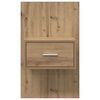 vidaXL Nachttisch 2 pcs Artisan-Eiche 50 x 32,5 x 80cm Holzwerkstoff