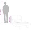 vidaXL 2-tlg. Garten-Lounge-Set mit Cremeweißen Kissen Akazienholz