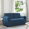 vidaXL Sofa Blau Gesamtabmessungen: 158 x 78 x 80 cm (B x T x H) Samt