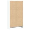 vidaXL Bücherregal Weiß 60x24x109 cm Holzwerkstoff
