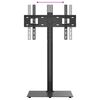 vidaXL TV-Eckst&auml;nder mit 1 Ablage f&uuml;r 32-65 Zoll Schwarz