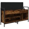 vidaXL Schuhbank R&auml;uchereiche 105,5x32x57,5 cm Holzwerkstoff