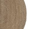 vidaXL Bereichsteppiche Oval Grau 205 x 305 cm Jute