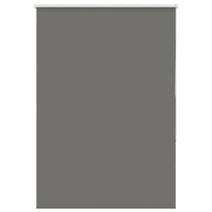 vidaXL Verdunkelungsrollo Grau 110x130cm Stoffbreite 105,7cm Polyester