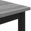 vidaXL Couchtisch Graues Sonoma 100 x 100 x 45 cm Holzwerkstoff