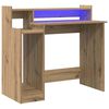 vidaXL Schreibtisch Artisan-Eiche 97 x 45 x 90 cm Holzwerkstoff