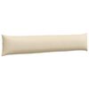 vidaXL Sofakissen 2 pcs Creme 200 x 40 cm Stoff