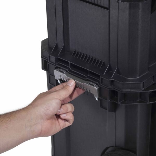 Keter Werkzeugkasten Connect Trolley and Rolling Systems Schwarz