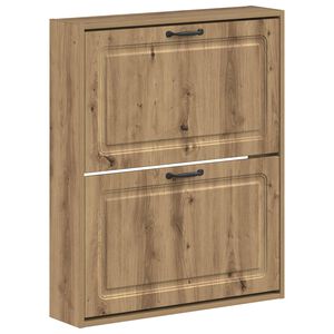 vidaXL Wandmontierter Schuhschrank UTRECHT 71 x 17 x 86 cm