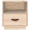 vidaXL Nachttisch 40x34x45 cm Massivholz Kiefer
