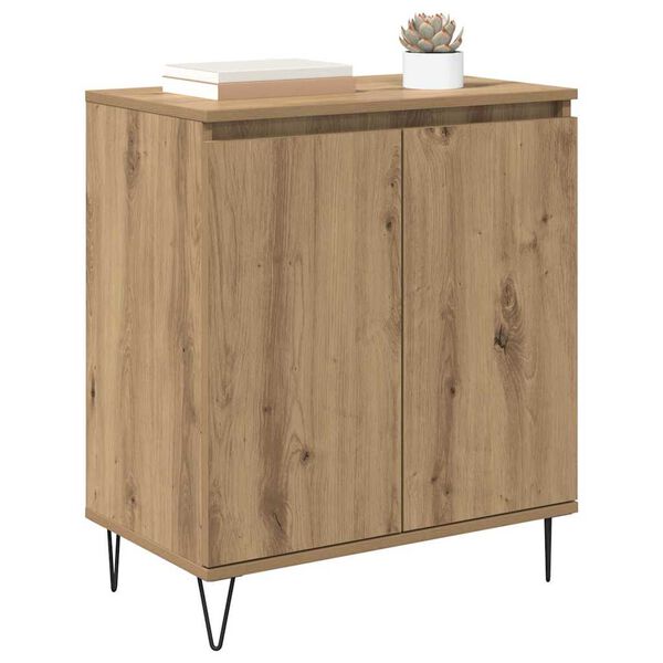 vidaXL Sideboard Artisan-Eiche 60 x 35 x 70 cm Holzwerkstoff