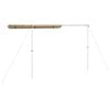 vidaXL Wohnwagen-Markise 3,6x2x2,15 m Beige