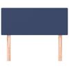 vidaXL Kopfteil Blau 90x5x78/88 cm Stoff