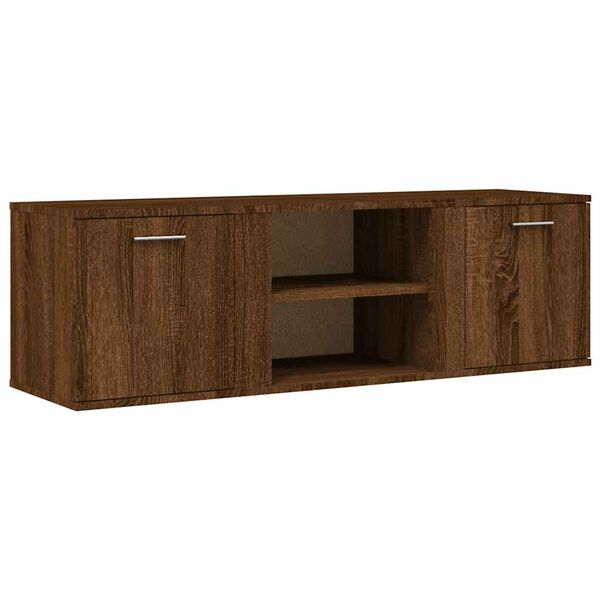 vidaXL TV-Schrank Braun Eichen-Optik 120x34x37 cm Holzwerkstoff