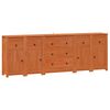 vidaXL Sideboard 5 Stk. Wachsbraun 226 x 35 x 80 cm