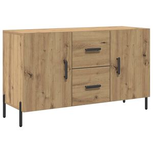 vidaXL Sideboard Artisan-Eiche 100x36x60 cm Holzwerkstoff