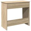 vidaXL Schreibtisch Sonoma-Eiche 80x40x75 cm Holzwerkstoff