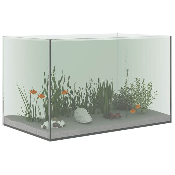 vidaXL Aquarium mit Speicher Transparent 50 x 30 x 30 cm Glas
