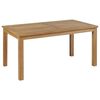 vidaXL Couchtisch 90x50x45 cm Massivholz Teak