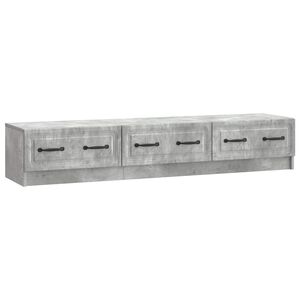 vidaXL TV-Schr&auml;nk Betongrau 147 x 34,5 x 27 cm Holzwerkstoff