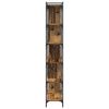 vidaXL B&uuml;cherregal Altholz 76 x 32 x 192 cm Holzwerkstoff
