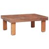 vidaXL Couchtisch 60x45x23 cm Altholz Massiv