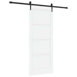 vidaXL Schiebet&uuml;r ORKDAL 83 x 202 cm Massives Kiefernholz