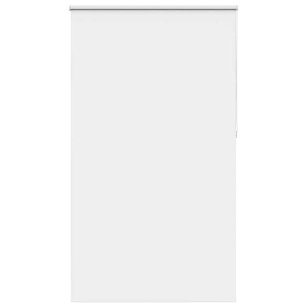 vidaXL Verdunkelungsrollo Wei&szlig; 125x210 cm Stoffbreite 121,6 cm
