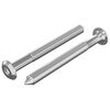 vidaXL M&ouml;bel-Schrauben 2 pcs Silber M6 x 60 mm Stahl