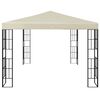 vidaXL Pavillon 3&times;4 m Creme