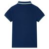 Kinder-Poloshirt Marineblau 104