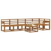 vidaXL Outdoor-Sofagarnitur 7 pcs Natur Massivholz Akazie