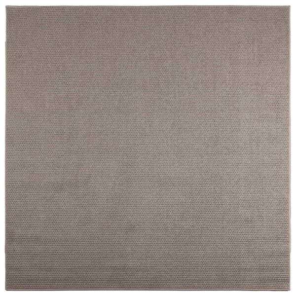 vidaXL Bereichsteppiche Quadratisch LUGO Taupe 240 x 240 cm Polyester