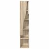 vidaXL Eckschrank Sonoma-Eiche 27,5x27x140cm Holzwerkstoff