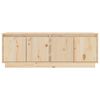 vidaXL TV-Schrank 110x34x40 cm Massivholz Kiefer
