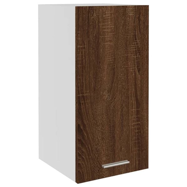 vidaXL Hängeschrank Lyon Braun Eichen-Optik 29,5x31x60 cm Holzwerkstoff