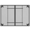 vidaXL Gartentisch Anthrazit 110x80x72 cm Stahlgitter