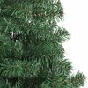 vidaXL Weihnachtsbaum mit 300 LEDs mit St&auml;nder Gr&uuml;n 240 cm PVC