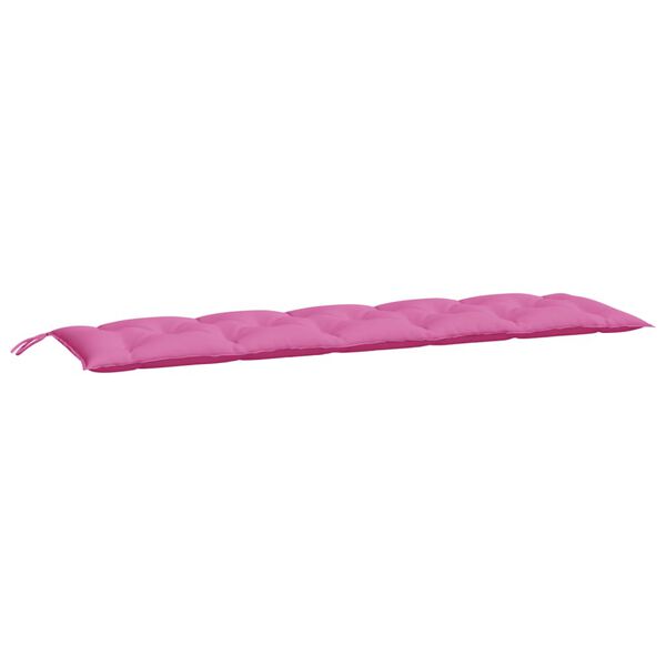 vidaXL Gartenbank-Auflage Rosa 180x50x7 cm Oxford-Gewebe