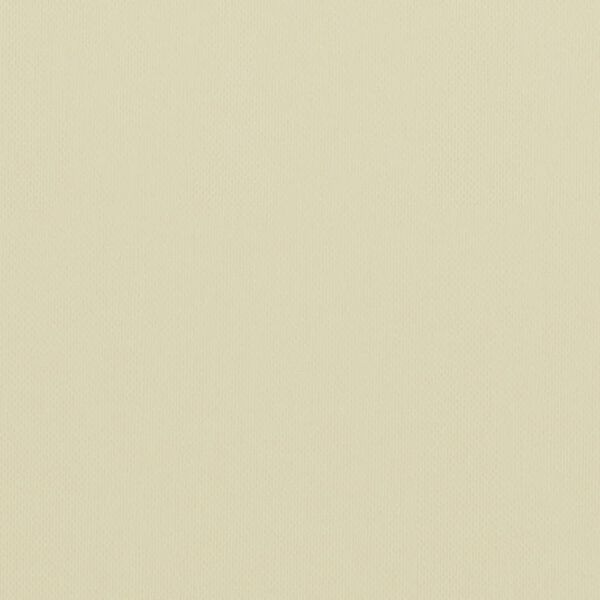 vidaXL Balkon-Sichtschutz Creme 90x500 cm Oxford-Gewebe