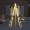 vidaXL LED-Lichterkette Weihnachtsbaum Indoor Outdoor 400 LEDs 2,5 m