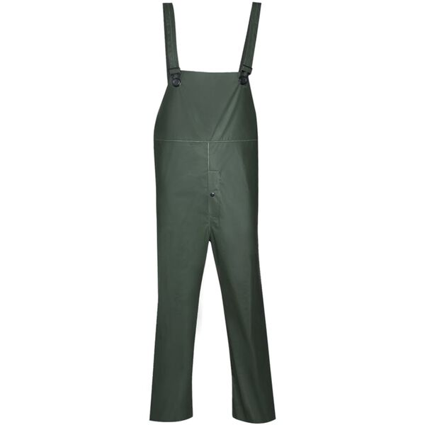 vidaXL 2-tlg. Regenanzug Wasserdicht Strapazierfähig Kapuze Grün XL