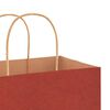 vidaXL Papiertragetaschen 50 Stk. mit Henkeln Rot 32x22x28 cm