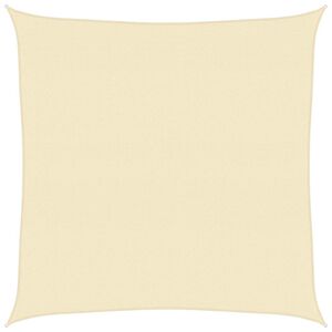 vidaXL Sonnensegel 160 g/m&sup2; Creme 4,5x4,5 m HDPE