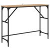 vidaXL Konsolentisch Artisan-Eiche 100 x 32 x 75 cm Holzwerkstoff
