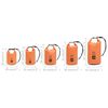vidaXL Trockensack Orange 30 L PVC