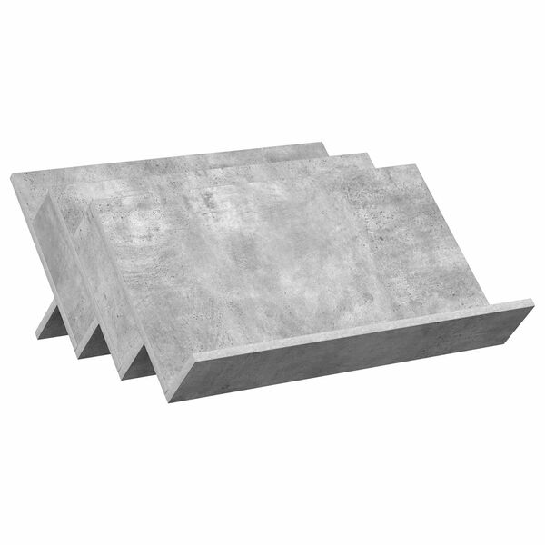 vidaXL Magazinregal Beton Grau 65 x 53 x 28,5 cm Holzwerkstoff