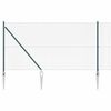 vidaXL Schwei&szlig;drahtzaun mit Spikes 10 x 1 m (B x H)