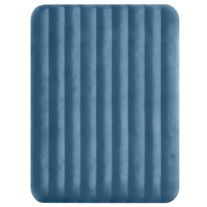 INTEX Luftbett mit Pumpe INTEX Dunkelblau und Grau 152 x 203 x 25 cm