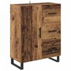 vidaXL Highboard mit Schubladen 2 pcs Altholz 69,5 x 34 x 180 cm